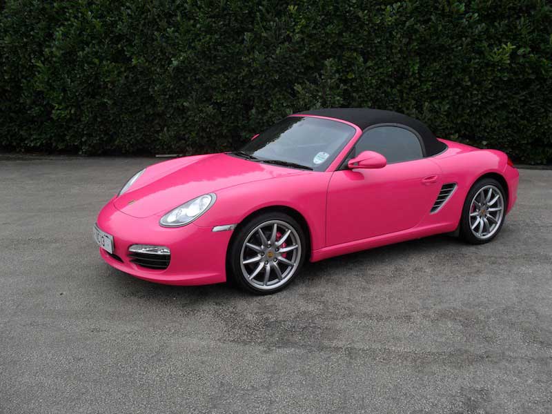 pink-porsche